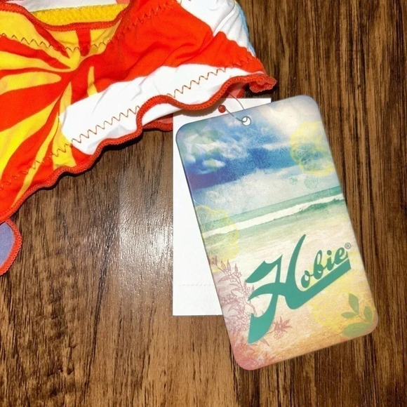 Hobie NWT Flower Print Bikini Bottom. Size small. - Picture 3 of 8